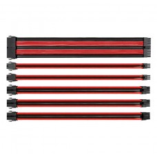 Thermaltake TtMod Sleeved PSU Extension Cable Set – Red/Black