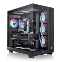 Thermaltake View 380 XL Tempered Glass ARGB Mid Tower Case Black Edition