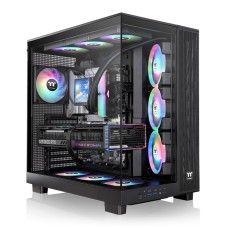 Thermaltake View 380 XL Tempered Glass ARGB Mid Tower Case Black Edition