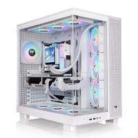 Thermaltake View 380 XL Tempered Glass ARGB Mid Tower Case Snow Edition