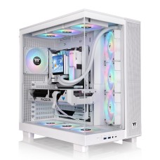 Thermaltake View 380 XL Tempered Glass ARGB Mid Tower Case Snow Edition