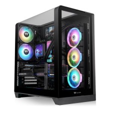 Thermaltake View 390 Curved Tempered Glass Mid Tower Case Black Edition