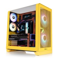 Thermaltake View 390 Air Curved Tempered Glass ATX Mid Tower Case Butter Caramel Edition