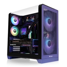 Thermaltake View 390 Air Curved Tempered Glass ATX Mid Tower Case Future Dusk Edition
