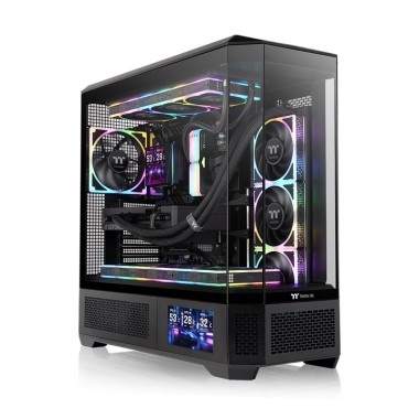 Thermaltake View 600 Tempered Glass Full Tower Case Black Edition