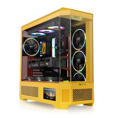 Thermaltake View 600 Tempered Glass Full Tower Case Butter Caramel Edition