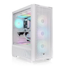 Thermaltake S380 Tempered Glass ARGB Mid Tower Case Snow Edition