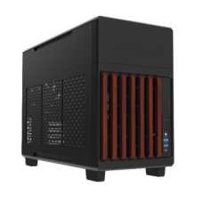 Thermaltake TR200 WS Micro ATX Case Black Wood Edition