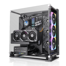 Thermaltake Core P3 Pro Tempered Glass Mid Tower Case Black Edition