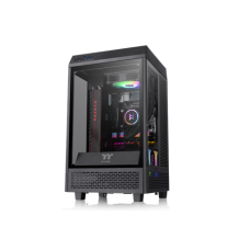 Thermaltake The Tower 100 Tempered Glass Mini Tower Black Edition