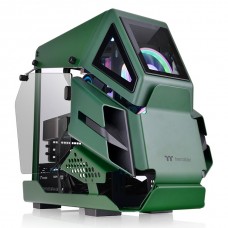 Thermaltake AH T200 Tempered Glass Micro Case Racing Green Edition