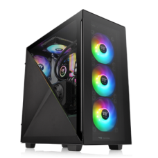 Thermaltake Divider 300 ARGB Tempered Glass Mid Tower Black Edition	