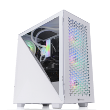 Thermaltake Divider 300 Air Tempered Glass Mid Tower Case Snow Edition