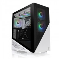 Thermaltake Divider 370 Tempered Glass ARGB Mid Tower Case Snow Edition