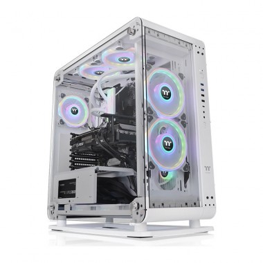 Thermaltake Core P6 Tempered Glass (Open Frame Transformable) Mid Tower Case Snow Edition