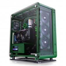 Thermaltake Core P6 Tempered Glass (Open Frame Transformable) Mid Tower Case Racing Green Edition