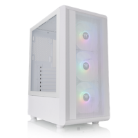 Thermaltake S200 Mesh ARGB Tempered Glass Mid Tower Case Snow Edition