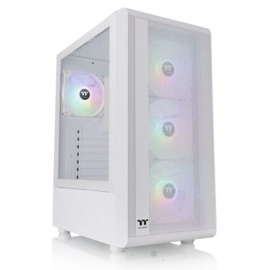 Thermaltake S200 PLUS ARGB TG Mid Tower Case Snow Edition