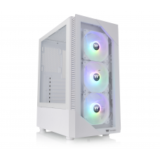 Thermaltake View 200 ARGB Tempered Glass Mid Tower Case Snow Edition