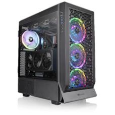 Thermaltake Ceres 500 Tempered Glass ARGB Mid Tower E-ATX Case Black Edition