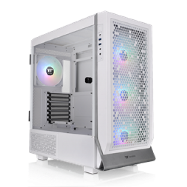Thermaltake Ceres 500 Tempered Glass ARGB Mid Tower E-ATX Case Snow Edition