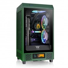 Thermaltake The Tower 200 Tempered Glass Mini Tower Case Racing Green Edition