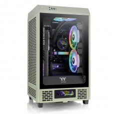 Thermaltake The Tower 200 Tempered Glass Mini Tower Case Matcha Green Edition