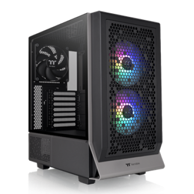 Thermaltake Ceres 300 Tempered Glass ARGB Mid Tower E-ATX Case Black Edition