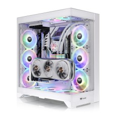 Thermaltake CTE E660 MX Tempered Glass Mid Tower E-ATX Case Snow Edition (Hidden Connectors M/B Compatible)