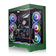 Thermaltake CTE E660 MX Tempered Glass Mid Tower E-ATX Case Racing Green Edition (Hidden Connectors M/B Compatible)