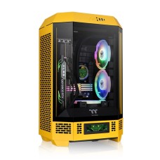Thermaltake The Tower 300 Tempered Glass Micro Tower Case Bumblebee Edition