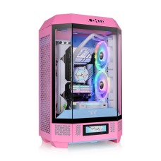 Thermaltake The Tower 300 Tempered Glass Micro Tower Case Bubble Pink Edition