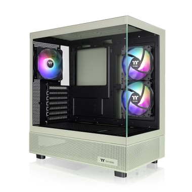 Thermaltake View 270 PLUS Tempered Glass ARGB Mid Tower Case Matcha Green Edition