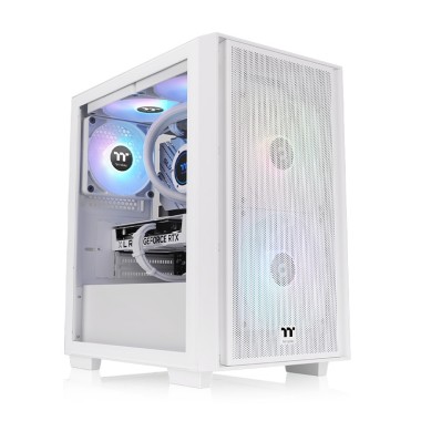 Thermaltake Versa H16 Tempered Glass ARGB Micro ATX Case Snow Edition (TTSI Only)