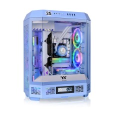 Thermaltake The Tower 600 Tempered Glass Mid Tower Case Hydrangea Blue Edition