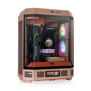 Thermaltake The Tower 600 Tempered Glass Mid Tower Case Gravel Sand Edition