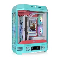 Thermaltake The Tower 600 Tempered Glass Mid Tower Case Mint Strawberry Edition