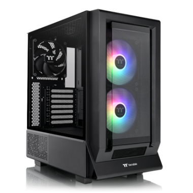 Thermaltake Ceres 350 MX ARGB Mid Tower E-ATX Case Black Edition (Interchangeable Mesh/TG Front Panel)