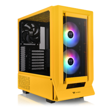 Thermaltake Ceres 350 MX ARGB Mid Tower E-ATX Case Bumblebee Edition (Interchangeable Mesh/TG Front Panel)