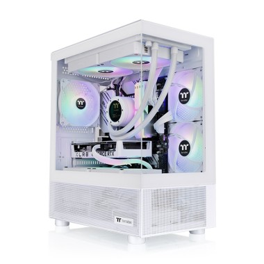 Thermaltake View 170 ARGB Tempered Glass Micro Case Snow Edition