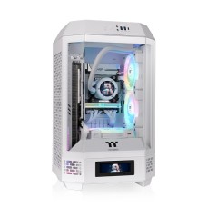 Thermaltake The Tower 250 Tempered Glass Mini Tower Case Snow Edition