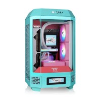 Thermaltake The Tower 250 Tempered Glass Mini Tower Case Mint Strawberry Edition