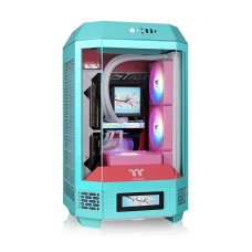 Thermaltake The Tower 250 Tempered Glass Mini Tower Case Mint Strawberry Edition