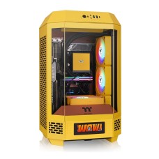 Thermaltake The Tower 250 Tempered Glass Mini Tower Case Butter Caramel Edition