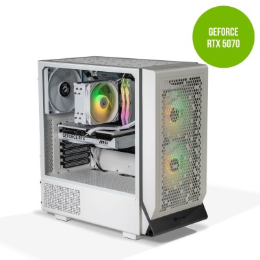 Thermaltake Gaming System Infinity PRO V6 SNOW - INTEL 14600KF / RTX 5070/ B760 WIFI/ 32GB RAM/ Ceres 300 SNOW Thermaltake Gaming System Infinity PRO V6 SNOW - INTEL 14600KF / RTX 5070/ B760 WIFI/ 32GB RAM/ Ceres 300 SNOW