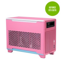 Thermaltake Gaming System Nomad PRO - INTEL 14600KF / RTX 5070/ B760I WIFI/ 32GB RAM/ TR100 Bubble Pink