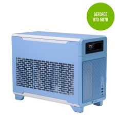 Thermaltake Gaming System Nomad PRO - INTEL 14600KF / RTX 5070/ B760I WIFI/ 32GB RAM/ TR100 Hydrangea Blue