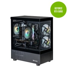 Thermaltake Gaming System Horizon Elite - Intel 14400F / RTX 5060/ B760 WIFI/ 32GB RAM/ View 170 ARGB BLACK
