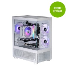 Thermaltake Gaming System Horizon Elite - Intel 14400F / RTX 5060/ B760 WIFI/ 32GB RAM/ View 170 ARGB SNOW