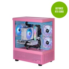 Thermaltake Gaming System Horizon Elite - Intel 14400F / RTX 5060/ B760 WIFI/ 32GB RAM/ View 170 Bubble Pink